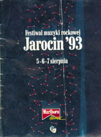 FOLDER Jarocin 93